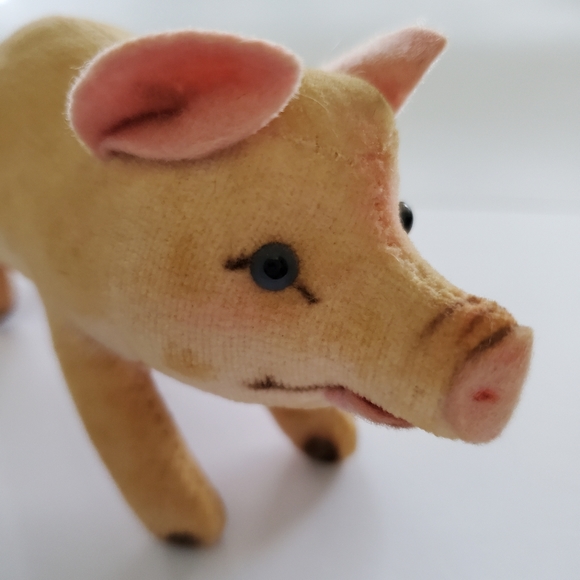 Steiff Collectible Jolanthe Pig 1960s - Picture 1 of 9